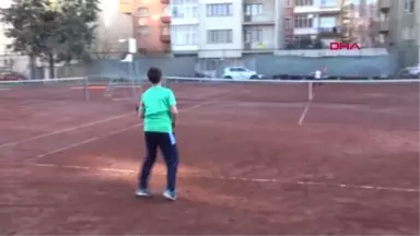 Spor Burdur'da Tenis Heyecanı