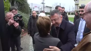 Fuat Oktay, Hayırsever İş Kadını Şükran Öney'i Ziyaret Etti