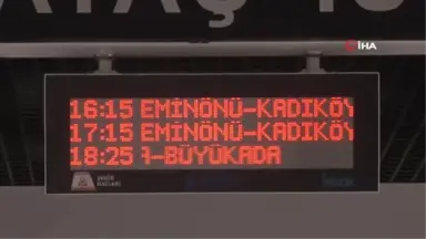 Kabataş Transfer Merkezi'nde Adalar ve Boğaz Hattı Seferleri Başladı