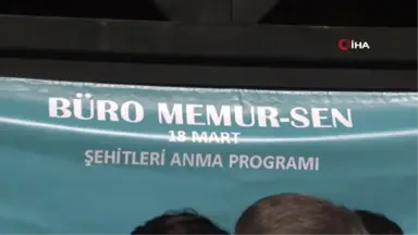 Büro Memur-Sen 18 Mart Şehitlerini Unutmadı