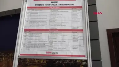 Kayseri Üniversitesi Tercih Günleri Kayseri'de Yapıldı