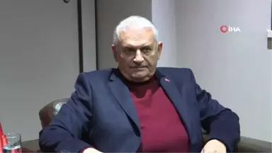 Binali Yıldırım, Anavatan Partisi Genel Başkanı İbrahim Çelebi ile Görüştü