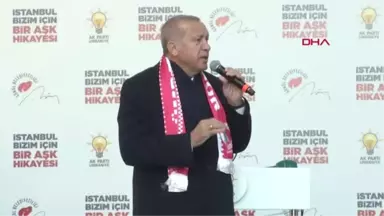 İstanbul- Cumhurbaşkanı Erdoğan Ümraniye'de Konuştu