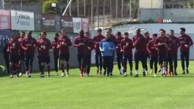 Trabzonspor Taktik Çalıştı