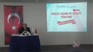 İstanbul Devlet Adamı Olma Adaylarına Sertifika Programı