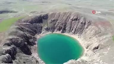 Sivas'ın Nazar Boncuğu Havadan Görüntülendi