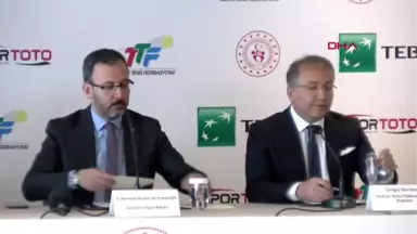 Spor Teb Bnp Paribas İstanbul Cup Tanıtım Toplantısı Yapıldı