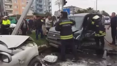 Samsun'da Trafik Kazası: 3 Yaralı