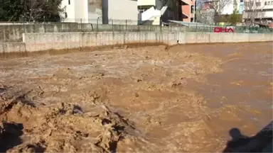 Erzurum Oltu Çayı'nın Debisi 5 Kat Arttı