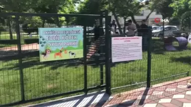 Akhisar'da Köpeklerin de Artık Bir Parkı Var