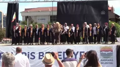 10. Uluslararası Marmaris Halk Dansları Festivali Başladı