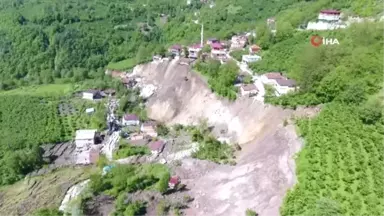 Ordu'daki Heyelan Bölgesine Yardımlar Geliyor