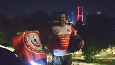 Şehitlere vefa için yollara düştü - İSTANBUL