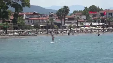 MUĞLA Tatilciler gitti geriye çöpleri kaldı