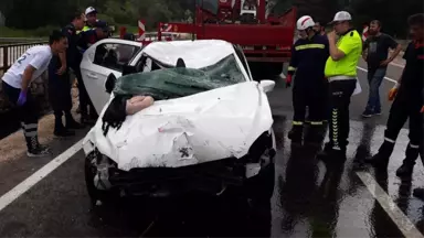 Bolu'da, dereye düşen otomobildeki 3 kişi öldü