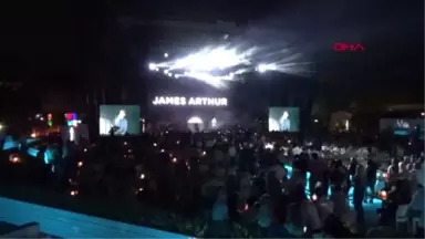 ANTALYA JAMES ARTHUR, ANTALYA'DA KONSER VERDİ