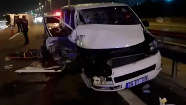 Kocaeli'de trafik kazası: 10 yaralı