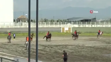 Erzurum'da cirit heyecanı başladı