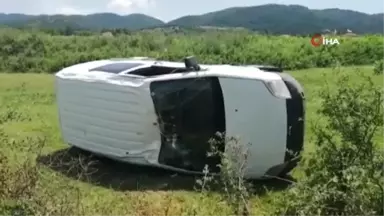 Göreve giderken aracıyla takla atan komiser şehit oldu