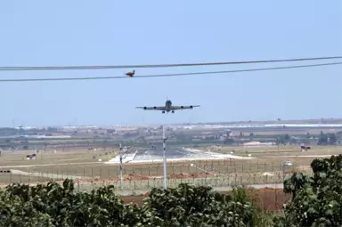 Alman Uçakları Çekiliyor Denilen İncirlik'te ABD Uçaklarının Hareketliliği