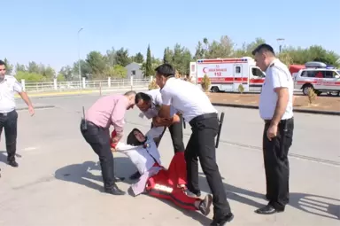 Adıyaman'da Deprem Tatbikatı