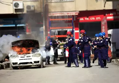 Vatandaşların Yaptığı Tatbikat Gerçeği Aratmadı