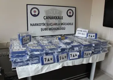 Çanakkale Boğazı'nda Muz Yüklü Bir Gemiden 239 Kilo Kokain Çıktı