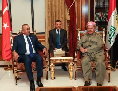 Çavuşoğlu ve Barzani'den Kritik Zirve