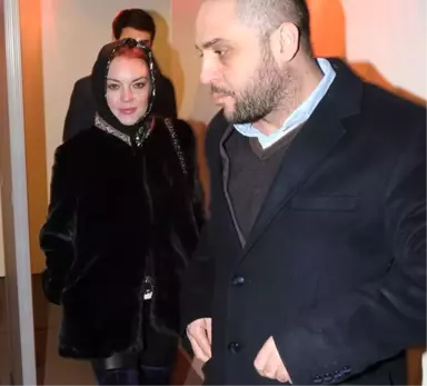 Lindsay Lohan, Faruk Sabancı ile Yemekte Yakalandı