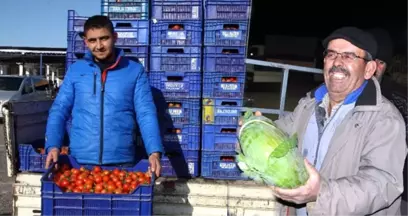 Kara Kış Antalya'da Çiftçinin Yüzünü Güldürdü