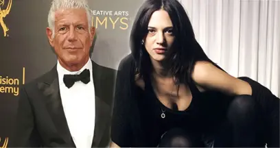 Yazar Anthony Bourdain, Oyuncu Asia Argento ile Öpüşürken Görüntülendi