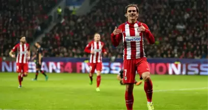 Şampiyonlar Ligi'nde Atletico Madrid, Bayer Leverkusen'i 4-2 Yendi