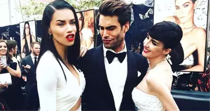 Jon Kortajarena'nın, Adriana Lima'nın Göğüslerine Bakması Instagram'ı Salladı