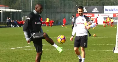 Demba Ba Beşiktaş'ta Çalışmalara Başladı