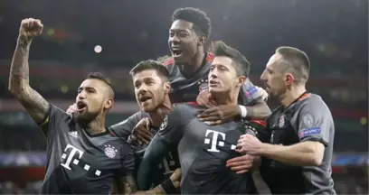 Şampiyonlar Ligi'nde Bayern Münih, Arsenal'i 5-1 Yendi