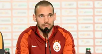 Galatasaraylı Sneijder: Riekerink'le İyi Çalışmadık