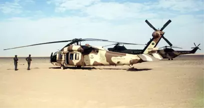 Yemen'de Suudi Arabistan'a Ait Skorsky Helikopter Düştü