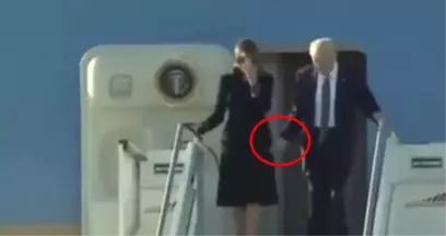 First Lady, Trump'ın Elini Yine Boş Bıraktı