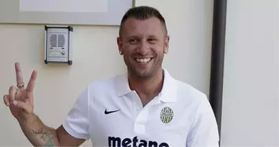 8 Gün Önce Hellas Verona'ya İmza Atan Cassano, Futbolu Bıraktı