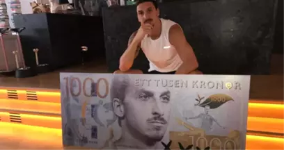 İsveç 1000 Kronluk Banknota Ibrahimovic'in Fotoğrafını Koydu