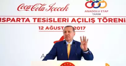 Erdoğan Dünyaca Ünlü İçecek Markasının Isparta'daki Tesislerini Açtı