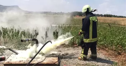 Çakmağı Çaktılar Kuyu Birden Alev Aldı: 1 Çiftçi Yaralandı