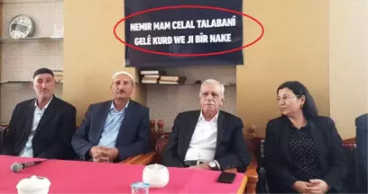 Diyarbakır'da Celal Talabani İçin Yas Evi Açıldı!