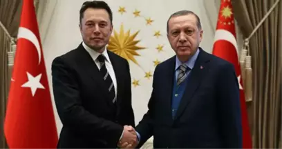 Cumhurbaşkanı Erdoğan, Yüz Yılın En Önemli Girişimcisi Elon Musk'la Görüştü