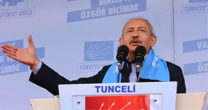 CHP Lideri Kılıçdaroğlu, Partisinin Tunceli İl Kongresine Çelenk Göndermedi