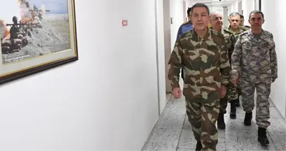 Afrin Operasyonunu Orgeneral Hulusi Akar Karargah'tan Yönetiyor! İşte İlk Fotoğraflar