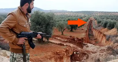 Afrin Operasyonunda 28. Gün! Burseya Dağı'na Uzanan 5 Kilometrelik Hendek Bulundu