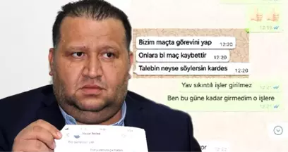 Bölgesel Amatör Ligdeki Şike Konuşmaları Ortaya Çıktı