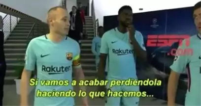 Barcelonalı Iniesta, Kabusu Önceden Görmüş: Böyle Oynarsak Eleniriz