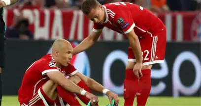 Bayern Münih'te Arjen Robben Sakatlandı